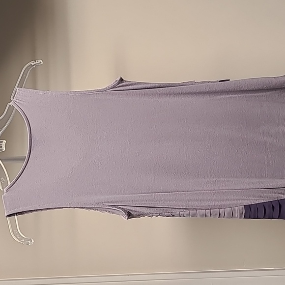 Ann Taylor Layered Raw Edge Color Block Tank. Size XS - Picture 3 of 6